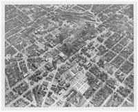 Aerial view of downtown Greensboro