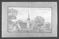 Copy of an elevation of proposed St. Andrew's Episcopal Church