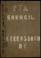 Greensboro N.C. PTA Council scrapbook, 1942-1943