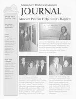 Greensboro Historical Museum journal [November-December 1996]