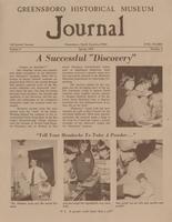 Greensboro Historical Museum journal [Spring 1975]