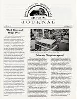 Greensboro Historical Museum journal [July-August 1992]