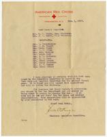 Letter appointing Mrs. Nathaniel L. Eure to the Work Room and Supplies Committee