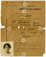 French identification card application
