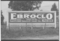 Ebroclo Shirt Company billboard