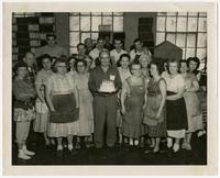 Sadie Carter and other Revolution Mill employees