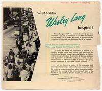 Who owns Wesley Long Hospital?