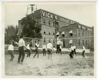 Vick Chemical volleyball players