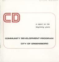 Greensboro community development program [April 1979]