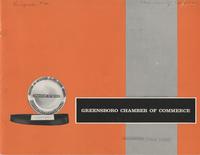 Annual report, Greensboro Chamber of Commerce, 1960