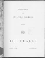 The Quaker, 1952