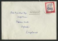 Letter to Albi Rosenthal from Egon Wellesz