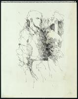 Sketches, Pen and Ink, Marker, 1954-1983 and undated