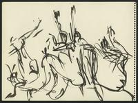 Sketches, Pen and Ink, Marker, 1955-1990s and undated
