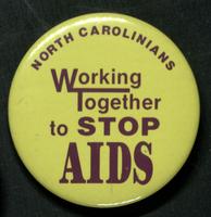 North Carolinians working together to stop AIDS [pin]