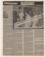 History of Greensboro v. Civil Rights