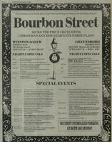 Bourbon Street nightclub (Winston-Salem and Greensboro, N.C.) [advertisement]