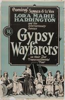 Lora Marie Harrington and Her Gypsy Wayfarers, transcontinental tour [poster]