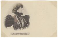 Postcard of Sarah Bernhardt