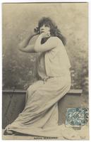 Postcard of Sarah Bernhardt, "Macbeth"