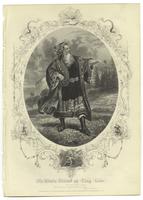 Book Plate of Edwin Forrest, "King Lear"