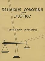 Ad Hoc Committee for the Study of Justice in Greensboro, "Religious Concerns