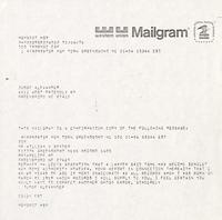 Correspondence, 1976