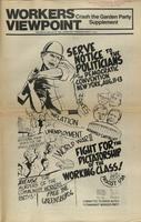 Workers Viewpoint Newspaper, "Crash the Garden Party" Supplement, 1980