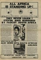 All Africa is standing up! [1977-10]