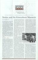 Greensboro Massacre Fact Sheet and Related Events, 2017 - 2019, Undated