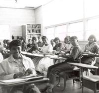 Lincoln School eighth-grade class, 1958