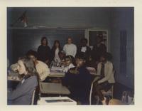 Eighth-grade students at Lincoln School, 1970