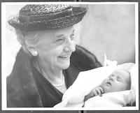 Martha Blakeney Hodges with baby