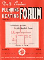 North Carolina plumbing and heating forum [April 1953]