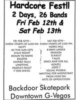 1999-02-12 - Backdoor Skatepark, Greenville, N.C.