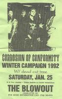 1992-01-25 - Blowout, Charlotte, N.C.