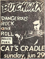 1980-06-29 - Cat's Cradle, Chapel Hill, N.C.