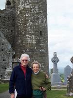 Pearl Berlin and Lennie Gerber at Rock of Cashel