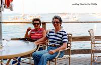 Pearl Berlin and Lennie Gerber at Key West