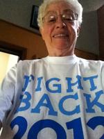 Lennie Gerber "fight back" T-shirt