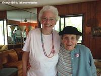 Pearl Berlin and Lennie Gerber, 48th relationship anniversary and 1st wedding anniversary