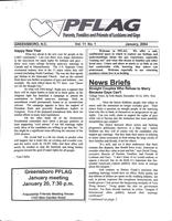 Greensboro PFLAG newsletter, January 2004