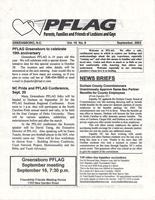 Greensboro PFLAG newsletter, September 2003