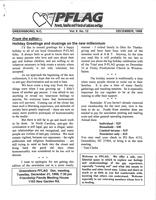 Greensboro PFLAG newsletter, December 1999