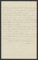 Gove family correspondence, general, 1881-1885