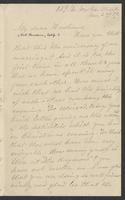 Gove family correspondence, George, Maria, & Anna, January-June 1889