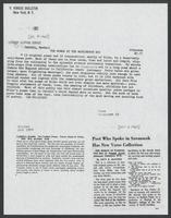 News Clippings, 1960-1961