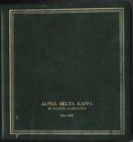 Alpha Delta Kappa scrapbook, 1963-1964