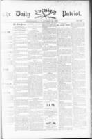 The daily evening patriot [October 29, 1888]