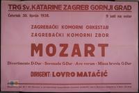 Concert poster, 1938